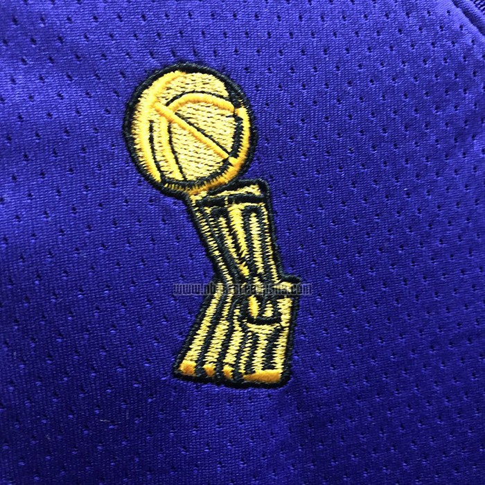 Camiseta Los Angeles Lakers Kobe Bryant NO 24 Mitchell & Ness Violeta